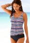 S.Oliver RED LABEL Beachwear Oversized tankini met mooi randdessin - Thumbnail 1