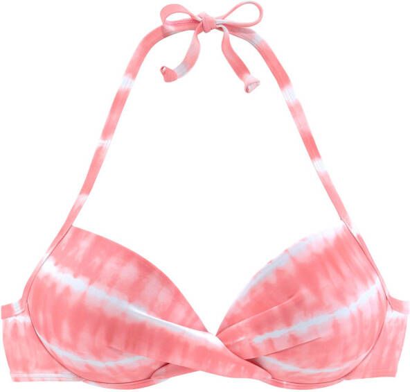 S.Oliver RED LABEL Beachwear Bikinibroekje Enja met omslagband in v-model