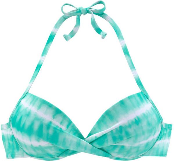 S.Oliver RED LABEL Beachwear Push-upbikinitop Enja knoop-look