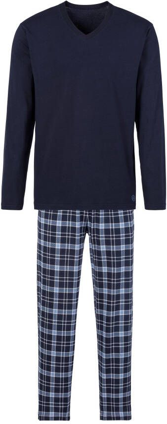 S.Oliver RED LABEL Beachwear Pyjama met geruite broek (2-delig 1 stuk)