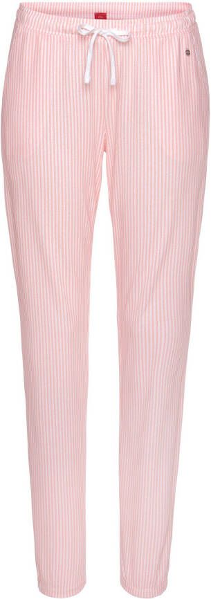 S.Oliver RED LABEL Beachwear Pyjamabroek met steekzakken opzij