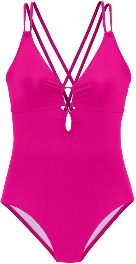 S.Oliver RED LABEL Beachwear Badpak Joy achter modieus verwerkt - Foto 4