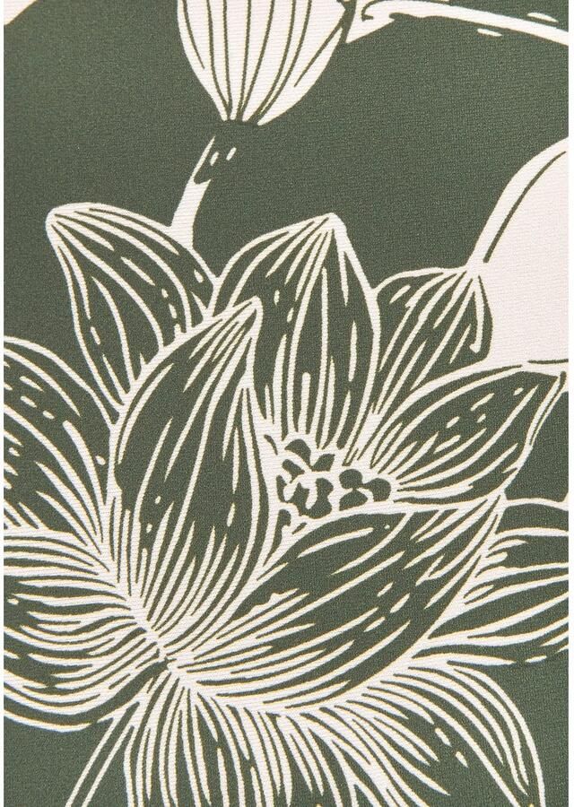 S.Oliver RED LABEL Beachwear Badpak Lady met een bloemmotief