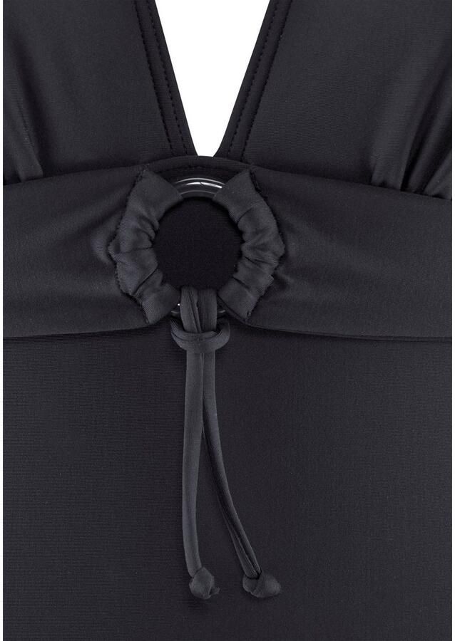 S.Oliver RED LABEL Beachwear Badpak Rome met sierring en modellerend effect