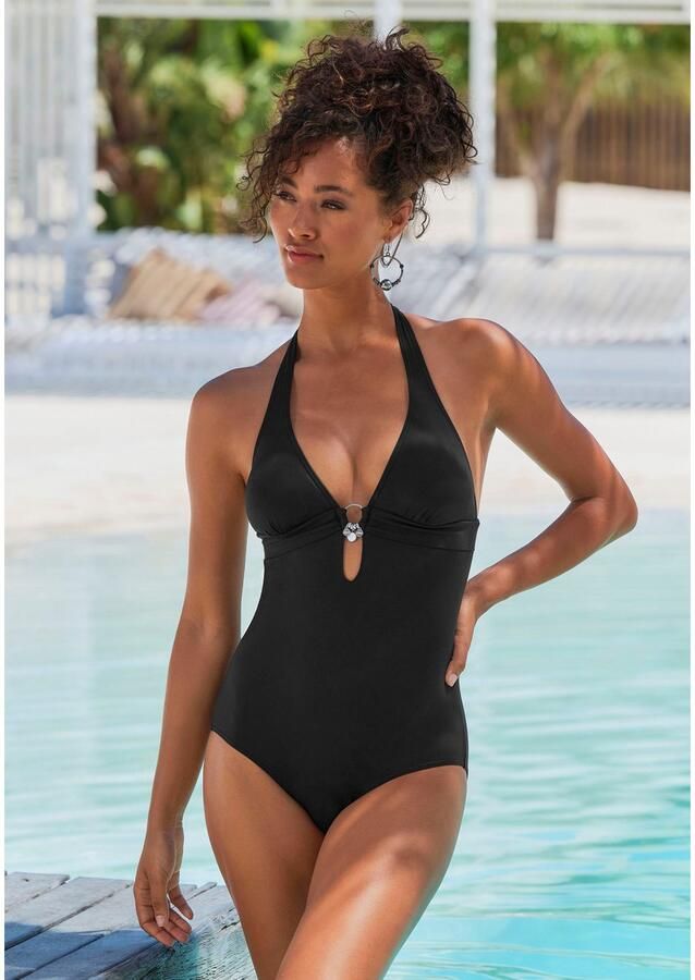 S.Oliver RED LABEL Beachwear Badpak TONIA verwijderbare cups te strikken in de nek te sluiten op de rug - Foto 4