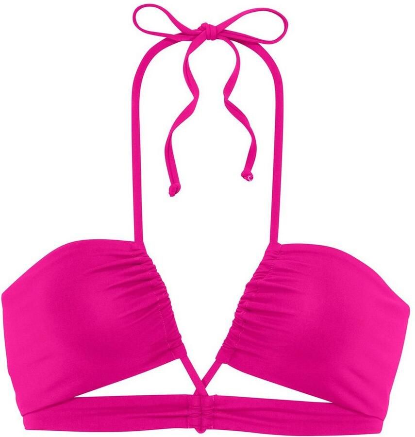 S.Oliver RED LABEL Beachwear Bandeau-bikinitop Joy met modieuze uitsparingen