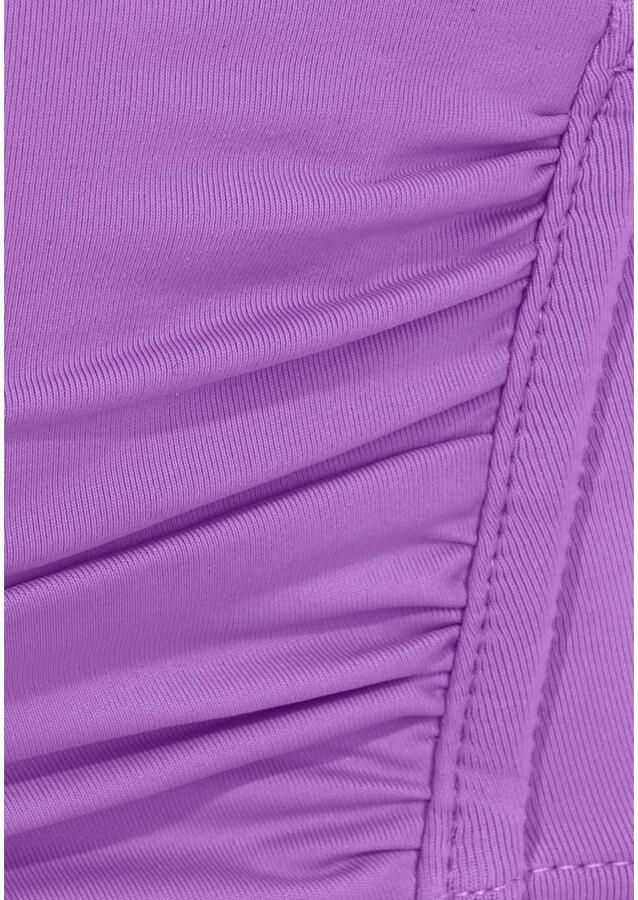 S.Oliver RED LABEL Beachwear Bandeau-bikinitop Spain in effen kleuren met wikkel-look - Foto 4