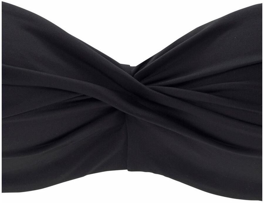 S.Oliver RED LABEL Beachwear Bandeau-bikinitop Spain in effen kleuren met wikkel-look - Foto 5