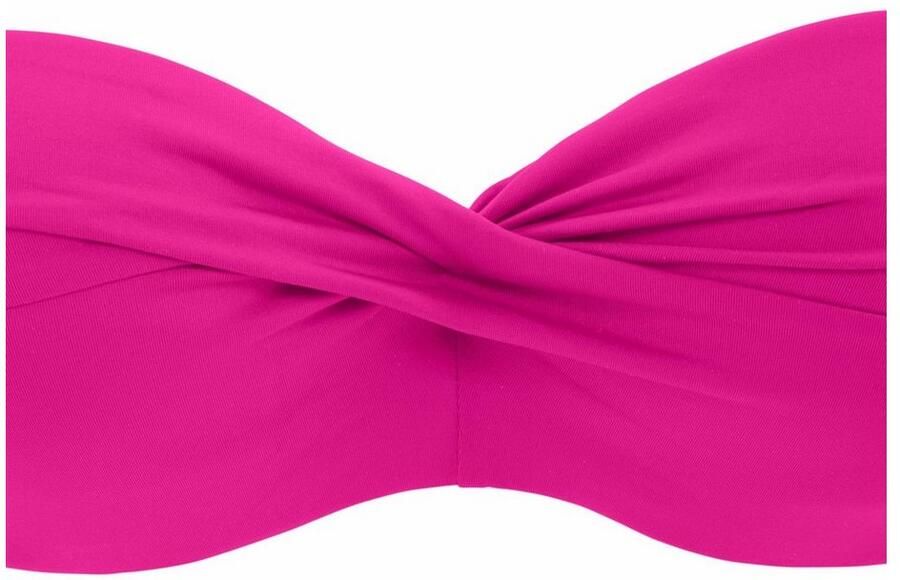 S.Oliver RED LABEL Beachwear Bandeau-bikinitop Spain in effen kleuren met wikkel-look - Foto 6