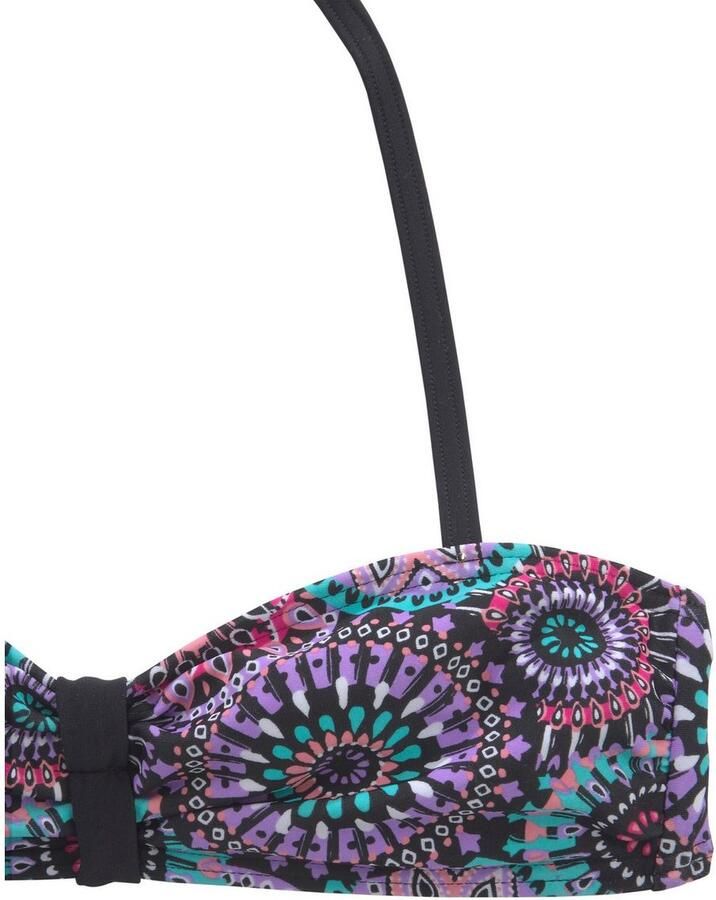 S.Oliver RED LABEL Beachwear Bandeaubikini met coole print