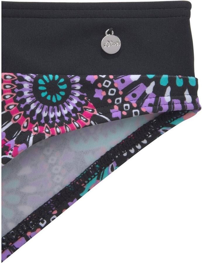 S.Oliver RED LABEL Beachwear Bandeaubikini met coole print - Foto 2