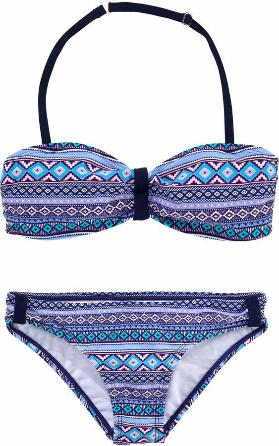 S.Oliver RED LABEL Beachwear Bandeaubikini met grafische print - Foto 5