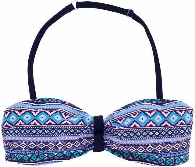 S.Oliver RED LABEL Beachwear Bandeaubikini met grafische print - Foto 4