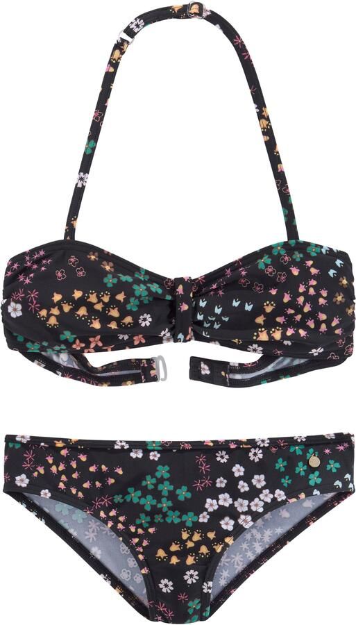 S.Oliver RED LABEL Beachwear Bandeaubikini Milly Kids met bloemenprint - Foto 4