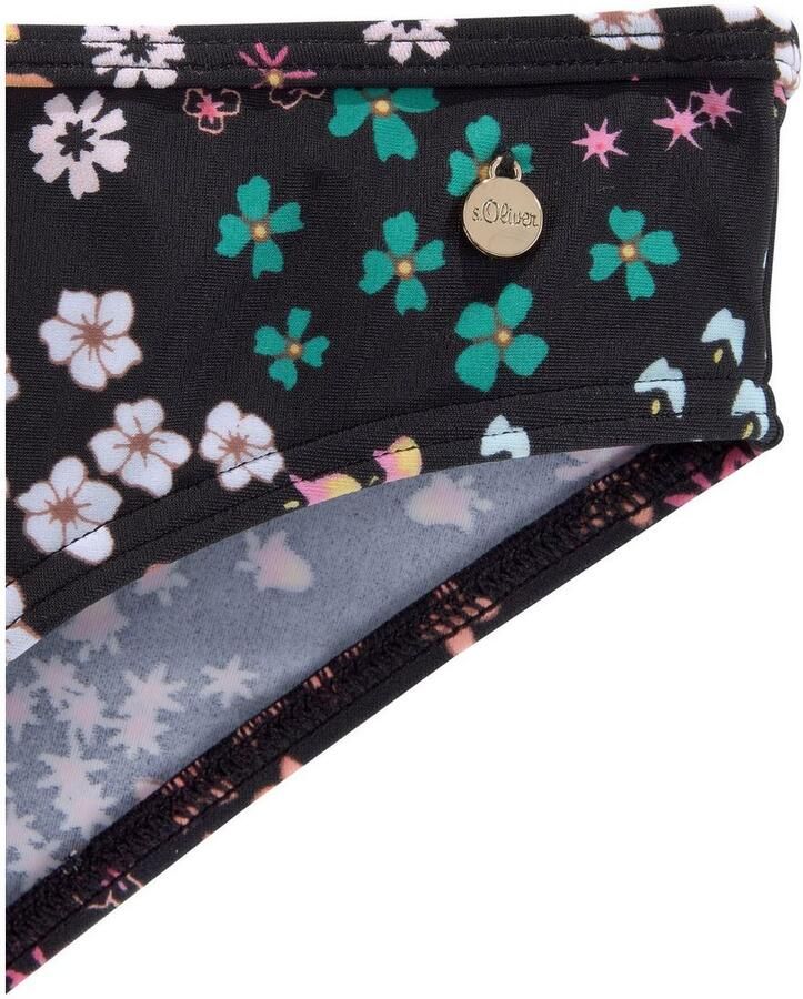 S.Oliver RED LABEL Beachwear Bandeaubikini Milly Kids met bloemenprint