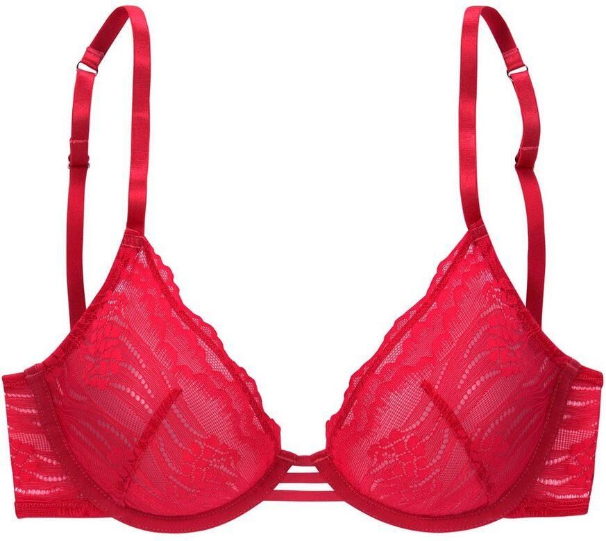 S.Oliver RED LABEL Beachwear Beugel-bh Alice met fijn kant in bloemmotief lingerie - Foto 3