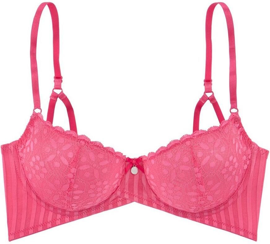 S.Oliver RED LABEL Beachwear Beugel-bh AMELIE van gebloemde kant dessous - Foto 3