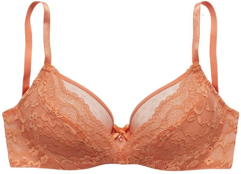 S.Oliver RED LABEL Beachwear Beugel-bh Livie van delicate jacquardkant en fijn mesh sexy lingerie - Foto 3