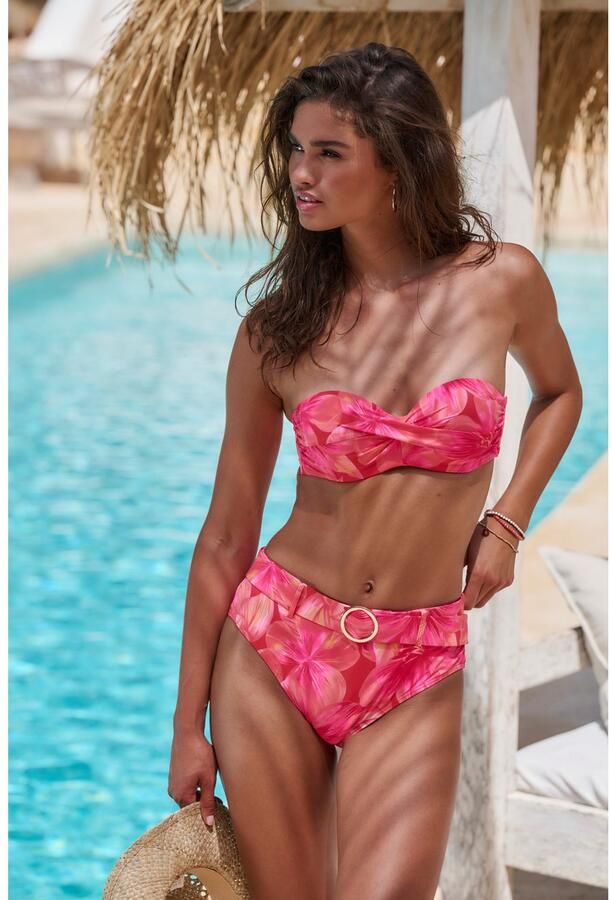 S.Oliver RED LABEL Beachwear Highwaist-bikinibroekje JAYCE met brede riem - Foto 4