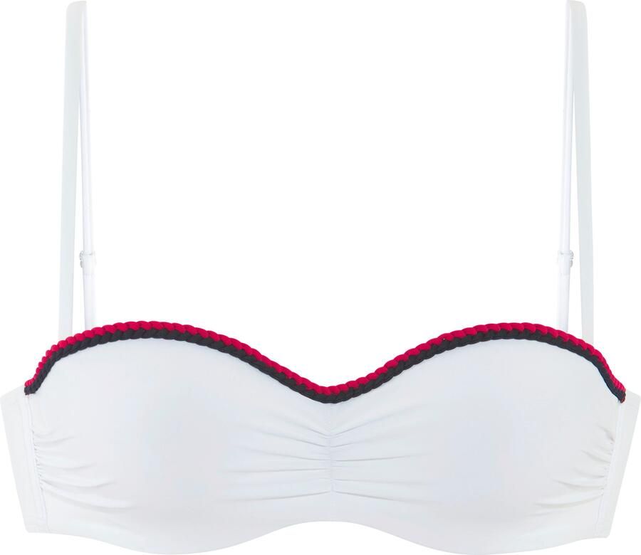 S.Oliver RED LABEL Beachwear Beugelbandeau bikinitop JUNIS met gevlochten details - Foto 4