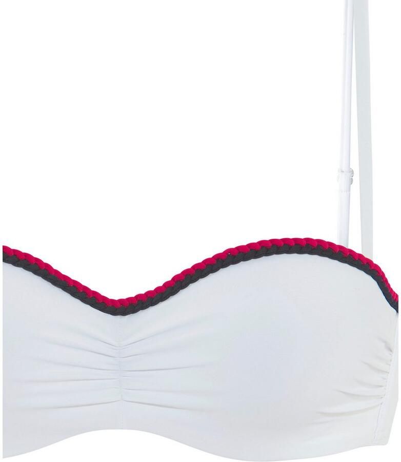 S.Oliver RED LABEL Beachwear Beugelbandeau bikinitop JUNIS met gevlochten details - Foto 1