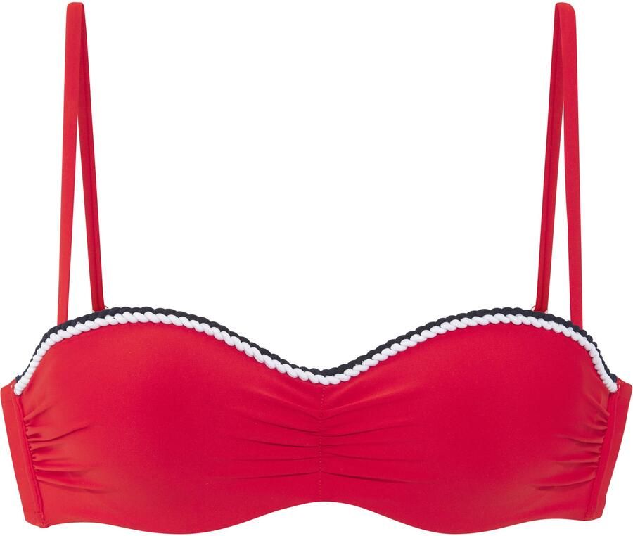 S.Oliver RED LABEL Beachwear Beugelbandeau bikinitop JUNIS met gevlochten details - Foto 4