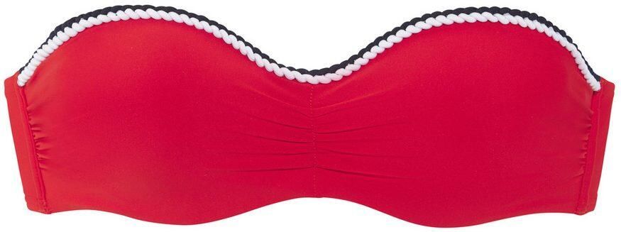 S.Oliver RED LABEL Beachwear Beugelbandeau bikinitop JUNIS met gevlochten details - Foto 3