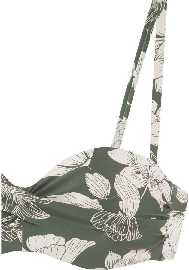 S.Oliver RED LABEL Beachwear Beugelbandeau bikinitop Lady met een bloemmotief - Foto 4