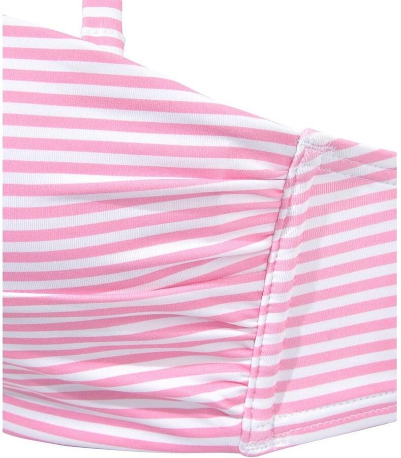 S.Oliver RED LABEL Beachwear Beugelbikini in bandeaumodel in gedraaide look