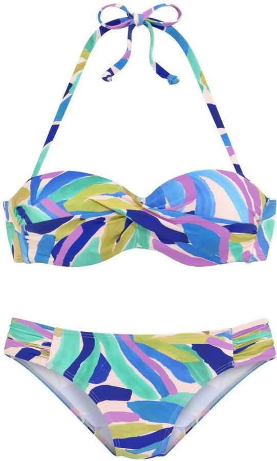 S.Oliver RED LABEL Beachwear Beugelbikini in bandeaumodel in modieus design - Foto 3