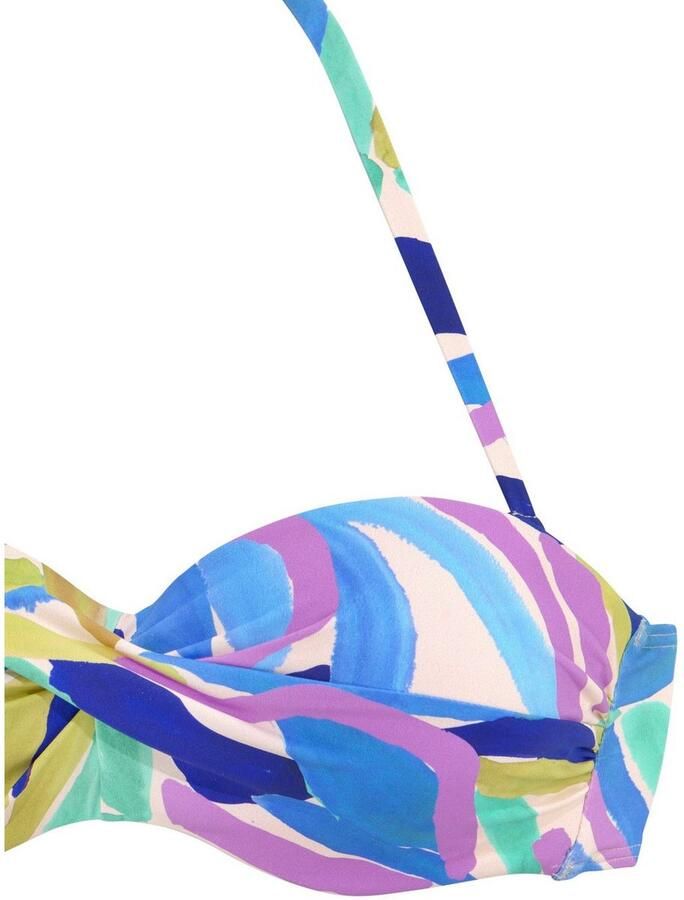 S.Oliver RED LABEL Beachwear Beugelbikini in bandeaumodel in modieus design