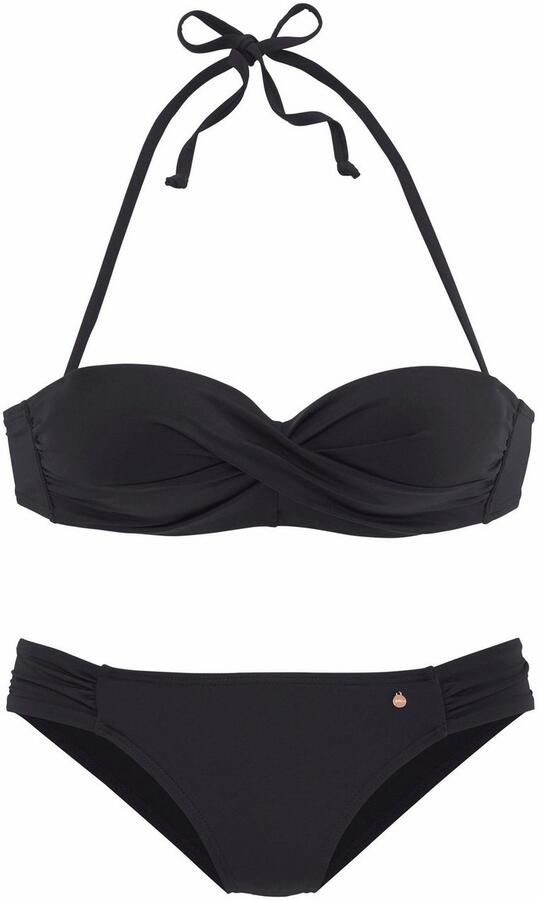 S.Oliver RED LABEL Beachwear Beugelbikini in bandeaumodel met ruches - Foto 5