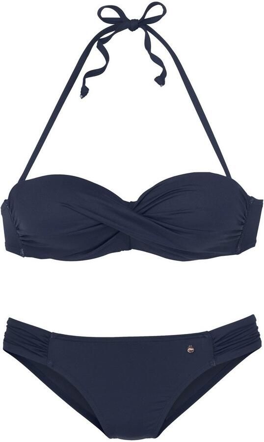 S.Oliver RED LABEL Beachwear Beugelbikini in bandeaumodel met ruches - Foto 4