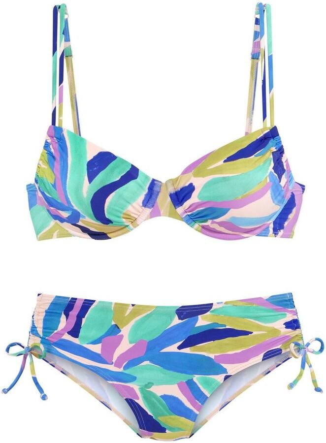 S.Oliver RED LABEL Beachwear Beugelbikini met hoger geknipte broek - Foto 4