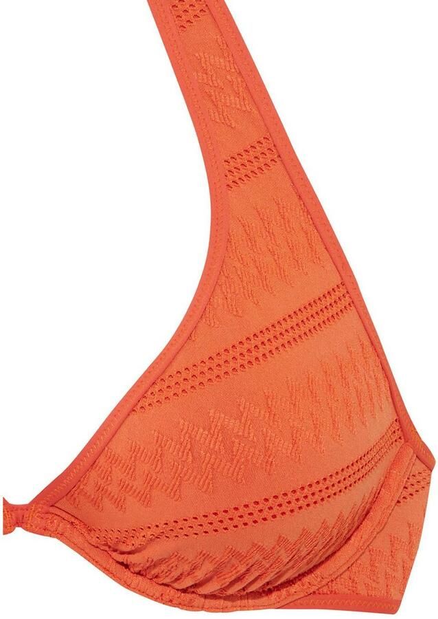 S.Oliver RED LABEL Beachwear Beugelbikini Naila met structuur (set)