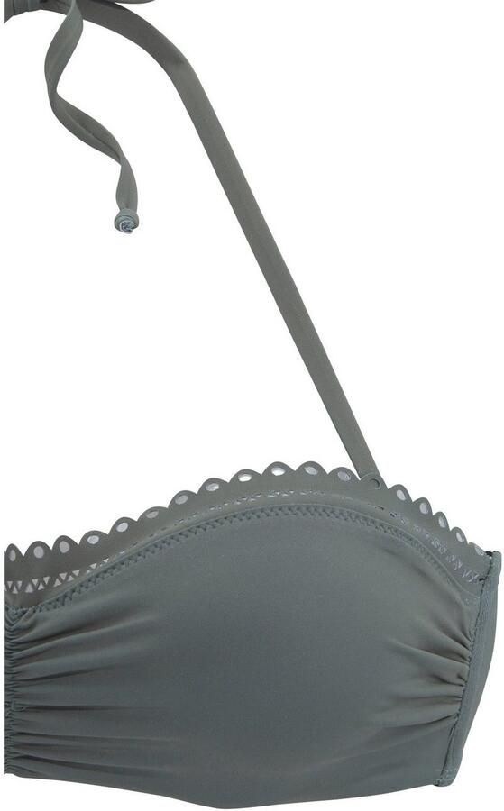 S.Oliver RED LABEL Beachwear Beugelbikinitop in bandeaumodel Aiko met gehaakte look - Foto 2