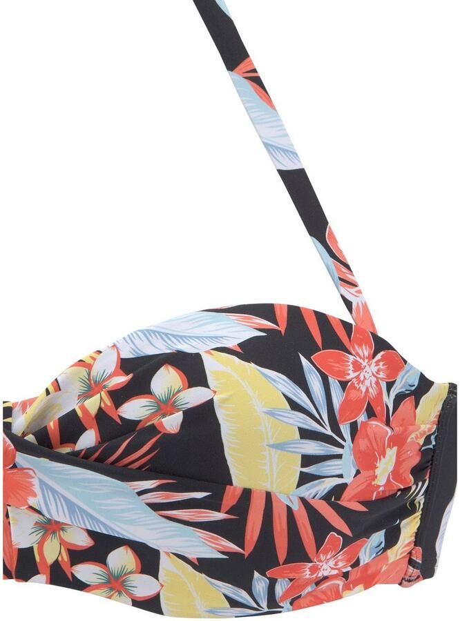 S.Oliver RED LABEL Beachwear Beugelbikinitop in bandeaumodel MARIKA in wikkel-look - Foto 2