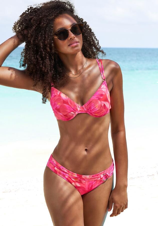 S.Oliver RED LABEL Beachwear Beugelbikinitop JAYCE met goudkleurige sierringen - Foto 4