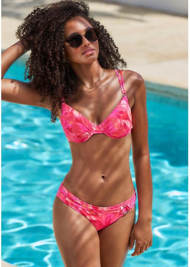 S.Oliver RED LABEL Beachwear Beugelbikinitop JAYCE met goudkleurige sierringen - Foto 3