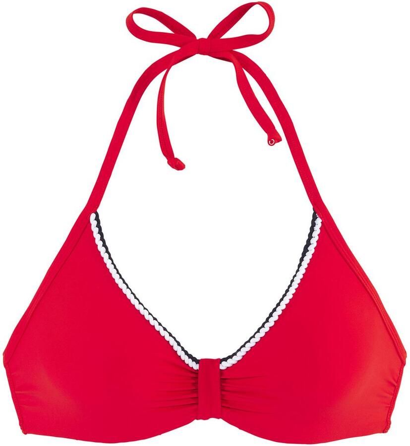 S.Oliver RED LABEL Beachwear Beugelbikinitop JUNIS met gevlochten details