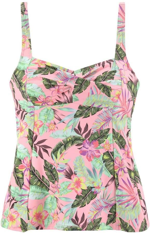 S.Oliver RED LABEL Beachwear Beugeltankinitop AZALEA met tropische print - Foto 3