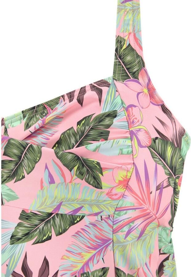 S.Oliver RED LABEL Beachwear Beugeltankinitop AZALEA met tropische print - Foto 2