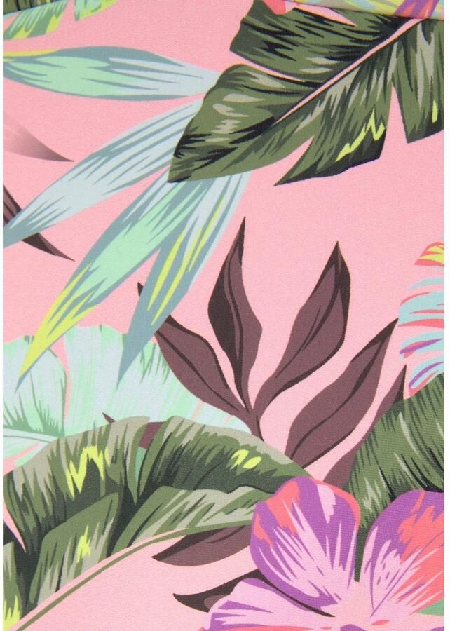 S.Oliver RED LABEL Beachwear Beugeltankinitop AZALEA met tropische print