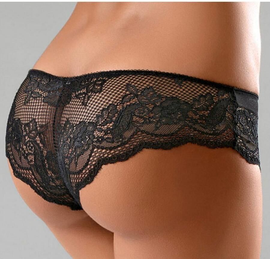 S.Oliver RED LABEL Beachwear BH cup set met fijne bloeiende kant en delicate sierstrikjes sexy lingerie (set 2-delig Met low waist panty)