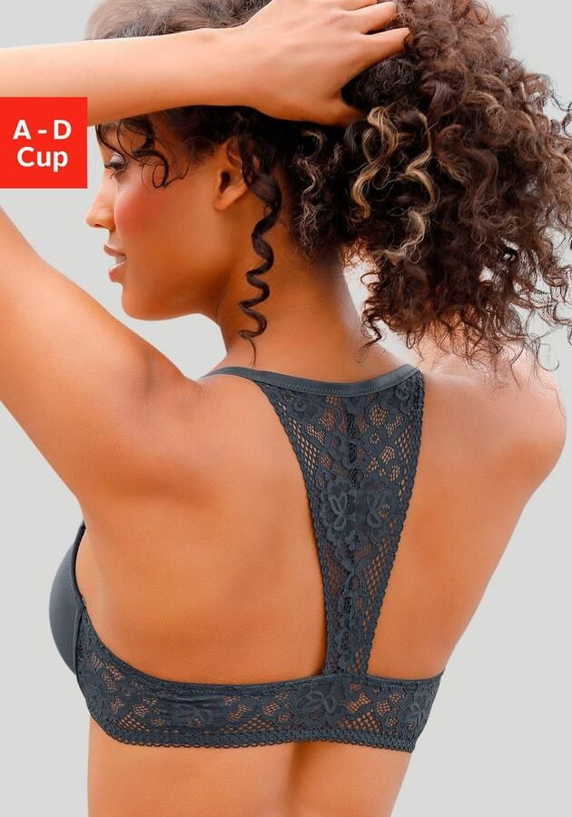 S.Oliver RED LABEL Beachwear Bh met steuncups Lisette met voorsluiting en mooie kanten achterkant dessous - Foto 10