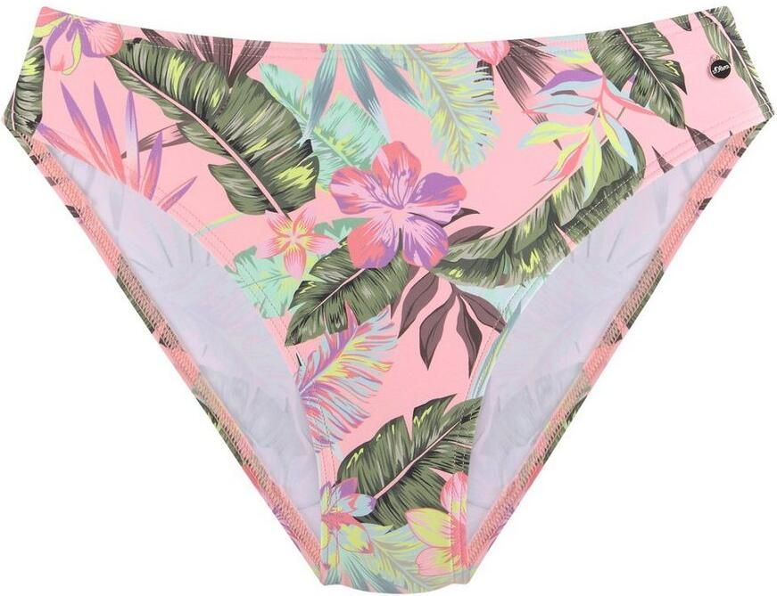 S.Oliver RED LABEL Beachwear Bikinitop met beugels AZALEA in tropische print - Foto 5