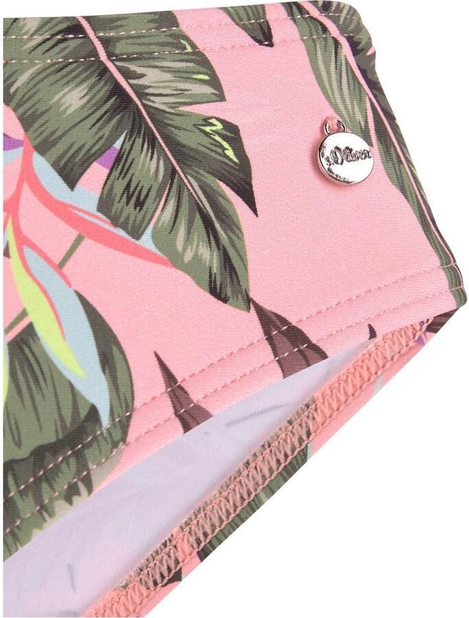 S.Oliver RED LABEL Beachwear Bikinitop met beugels AZALEA in tropische print - Foto 3