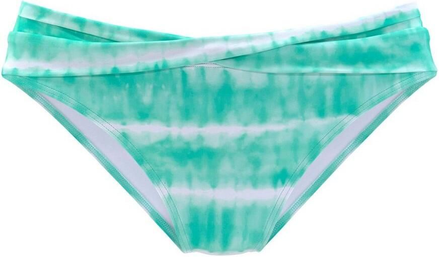 S.Oliver RED LABEL Beachwear Bikinitop met beugels Enja met batikprint en wikkel-look - Foto 8