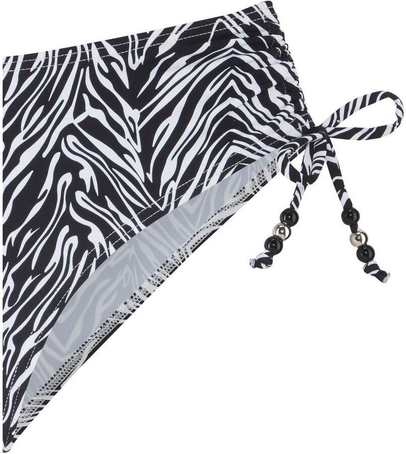 S.Oliver RED LABEL Beachwear Bikinibroekje Kanto zijwaarts verstelbaar en in dieren-design