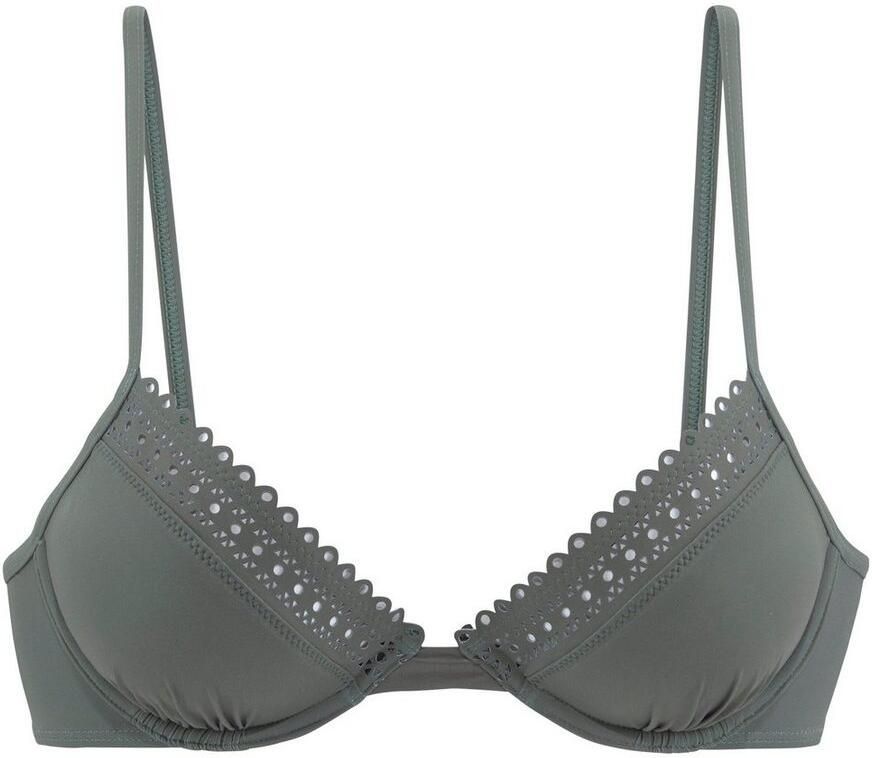 S.Oliver RED LABEL Beachwear Bikinitop met beugels Aiko met gehaakte look